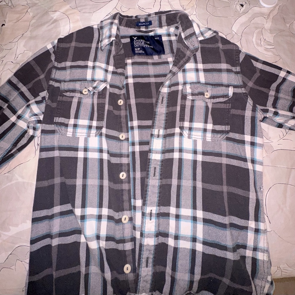 90’s american eagle flannel